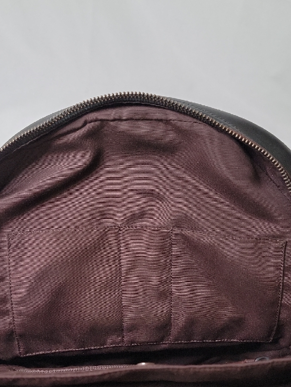 Coach Men’s Black Jacquard Leather-Trim Backpack - Picture 7 of 9